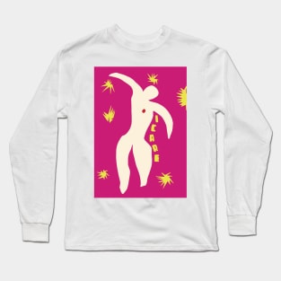 Henri Matisse - Jazz Series: Icarus #37 Long Sleeve T-Shirt